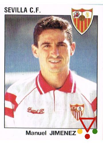 249 Manuel Jimenez de la colección Futbol 93-94. Estrellas de la Liga en ACABARAMOS.COM