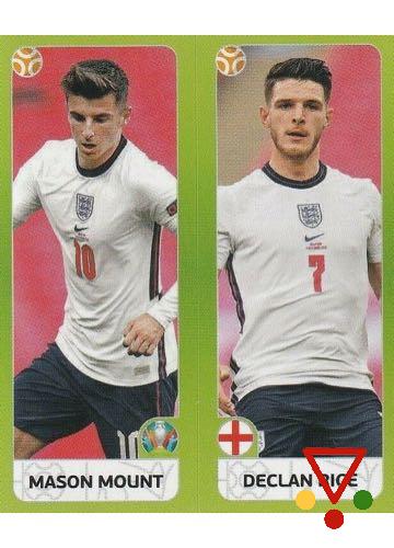 425 Mason Mount-Declan Rice de la colección UEFA Euro 2020 Tournament Edition en ACABARAMOS.COM