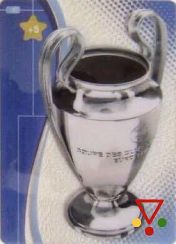 2 Trophy de la colección UEFA Champions League 2008-09. Trading Cards Game en ACABARAMOS.COM