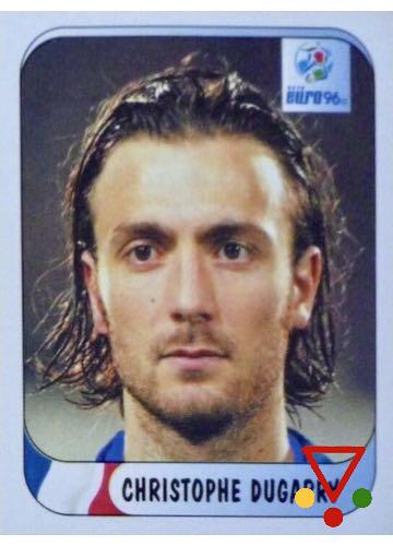 161 Christophe Dugarry de la colección UEFA Euro 1996 Inglaterra en ACABARAMOS.COM