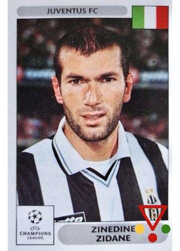 186 Zinedine Zidane de la colección UEFA Champions League 2000-01 en ACABARAMOS.COM