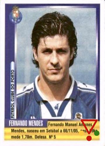 6 Fernando Mendes de la colección Futebol 1998-1999 en ACABARAMOS.COM