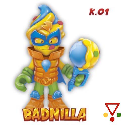 K01 Badnilla (Helado) de la colección SuperThings Serie 8. Kazoom Kids en ACABARAMOS.COM