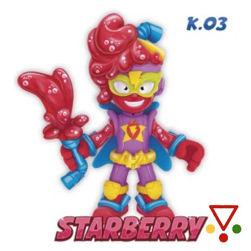 K03 Starberry de la colección SuperThings Serie 8. Kazoom Kids en ACABARAMOS.COM