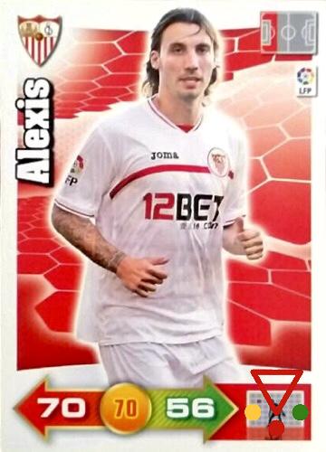 274 Alexis de la colección Adrenalyn XL Liga BBVA 2010-11 en ACABARAMOS.COM