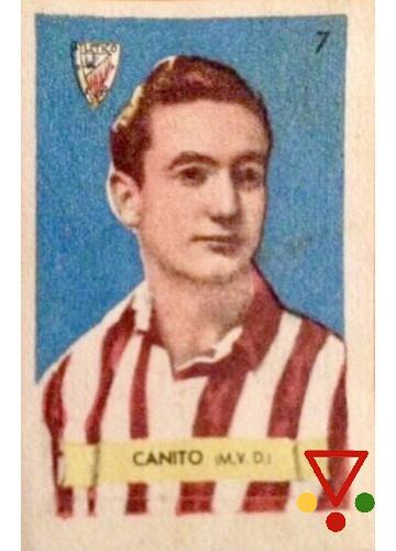 ATH7 Canito de la colección Ases del Futbol 1949-50 en ACABARAMOS.COM