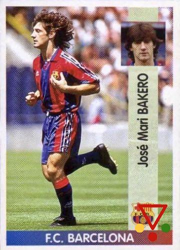 42 José María Bakero Escudero de la colección Liga 96/97 en ACABARAMOS.COM