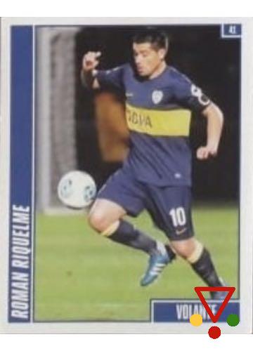 41 Juan Román Riquelme de la colección Torneo Apertura 2013-14 SuperGol en ACABARAMOS.COM