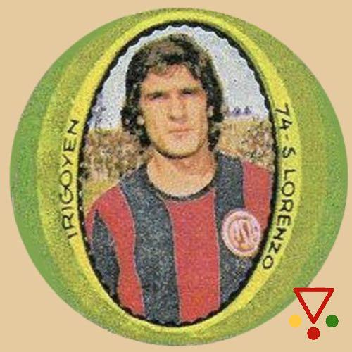 74 Irigoyen de la colección Fulbito 1974 en ACABARAMOS.COM