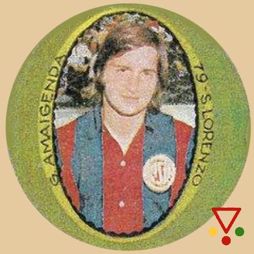 79 G. Amaigenda de la colección Fulbito 1974 en ACABARAMOS.COM