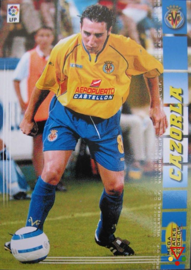 474 Santi Cazorla de la colección MEGACRACKS 2004-05 en ACABARAMOS.COM