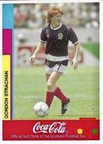 9 Gordon Strachan de la colección British International Footballers. The Coca Cola collection en ACABARAMOS.COM