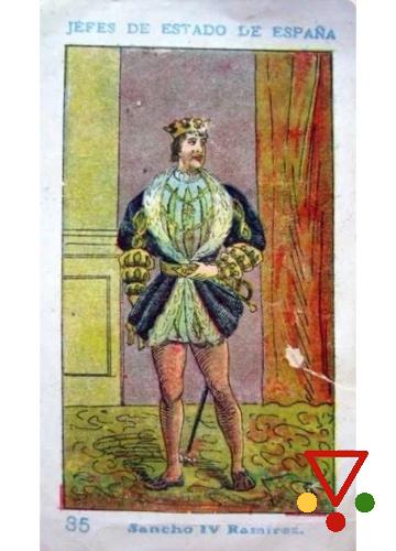 85 Sancho IV Ramirez de la colección Jefes de Estado en ACABARAMOS.COM