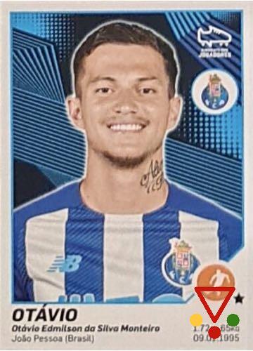 247 Otávio de la colección Futebol 2021-22 Liga Bwin en ACABARAMOS.COM