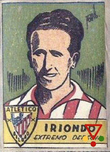 NN22 Iriondo de la colección Album futbolístico 1942 en ACABARAMOS.COM