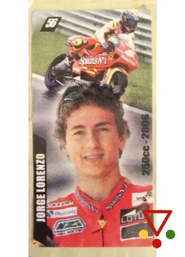 56 Jorge Lorenzo de la colección Moto GP 2006 en ACABARAMOS.COM