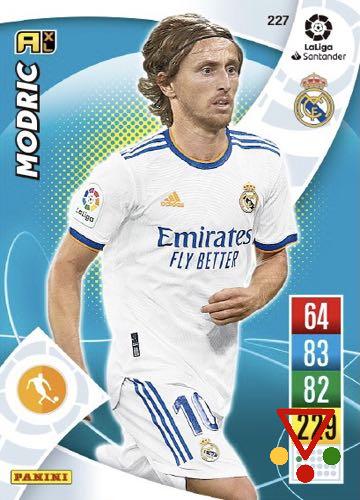 227 Modric de la colección Adrenalyn XL Liga Santander 2021-22 en ACABARAMOS.COM