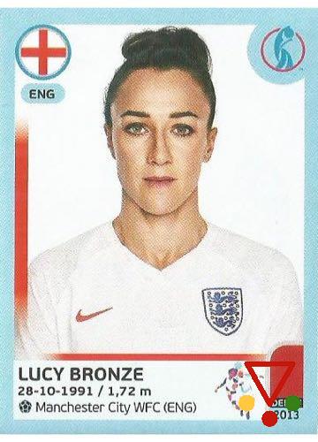 40 Lucy Bronze de la colección UEFA Womens Euro England 2022 en ACABARAMOS.COM