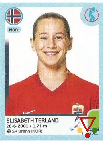 91 Elisabeth Terland de la colección UEFA Womens Euro England 2022 en ACABARAMOS.COM