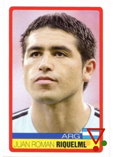198 Juan Roman Riquelme de la colección Copa America Venezuela 2007 en ACABARAMOS.COM