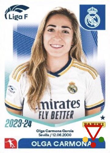 211 Olga Carmona de la colección LIGA F 2023-24 en ACABARAMOS.COM