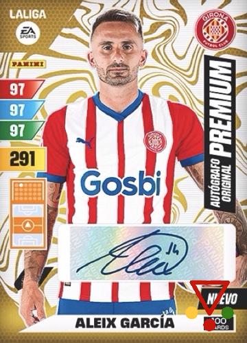 AUT-ag Aleix García de la colección Adrenalyn XL Liga EaSports 2023-24 en ACABARAMOS.COM