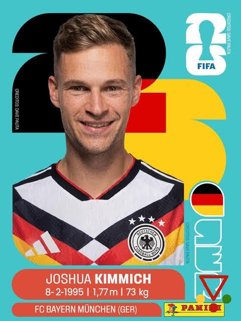 GER10 Joshua Kimmich de la colección FIFA World Cup 2026 Sticker Collection en ACABARAMOS.COM