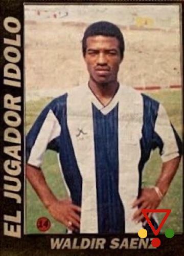 14 Waldir Saenz de la colección Futbol Descentralizad 93 en ACABARAMOS.COM