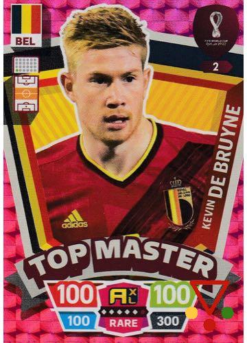 2 Kevin De Bruyne de la colección FIFA World Cup Qatar 2022. Adrenalyn XL en ACABARAMOS.COM