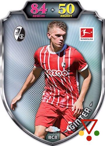 BC8 Matthias Ginter de la colección Bundesliga 2022-23. Match Attax en ACABARAMOS.COM