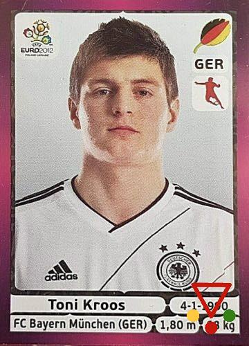 240 Toni Kroos de la colección UEFA Euro 2012 Poland-Ukraine en ACABARAMOS.COM