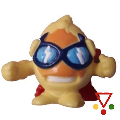 136 Flame Boy Amarillo de la colección SuperZings Serie 2 en ACABARAMOS.COM