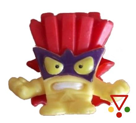 94 Frenetic Fries Amarillo de la colección SuperZings Serie 2 en ACABARAMOS.COM