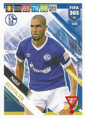 146 Nabil Bentaleb de la colección FIFA 365 2019 Adrenalyn XL en ACABARAMOS.COM