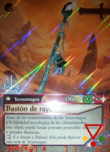 28 Bastón de rayos de la colección Fantasy Riders en ACABARAMOS.COM