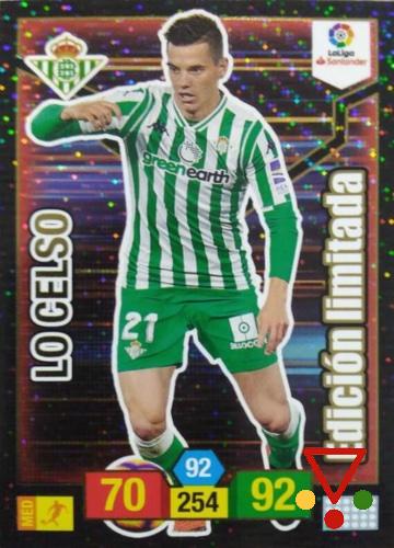 EDL9 Lo Celso (Sobre Premium) de la colección Adrenalyn XL Liga Santander 2018-19 en ACABARAMOS.COM