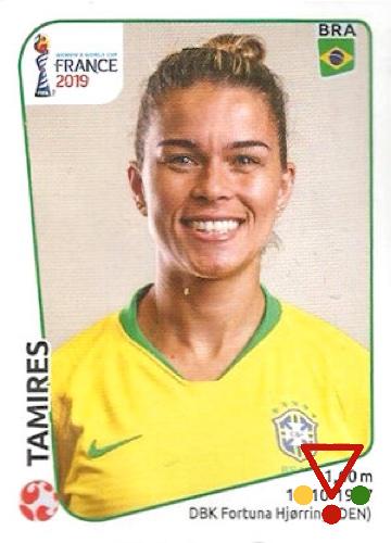 220 Tamires de la colección FIFA Womens World Cup France 2019 en ACABARAMOS.COM