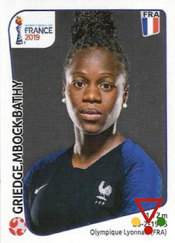 28 Griedge Mbock Bathy de la colección FIFA Womens World Cup France 2019 en ACABARAMOS.COM