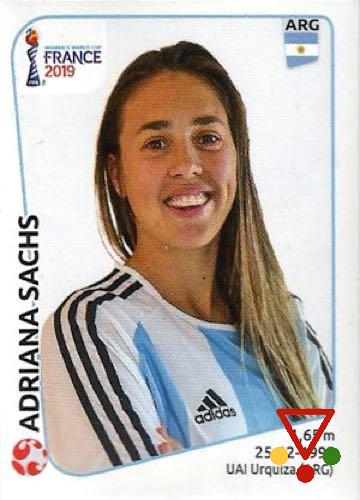 295 Adriana Sachs de la colección FIFA Womens World Cup France 2019 en ACABARAMOS.COM
