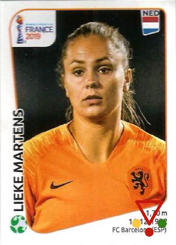 399 Lieke Martens de la colección FIFA Womens World Cup France 2019 en ACABARAMOS.COM