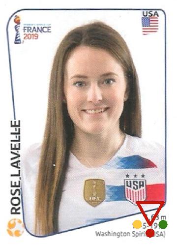 413 Rose Lavelle de la colección FIFA Womens World Cup France 2019 en ACABARAMOS.COM