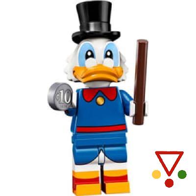 6 Gilito McPato de la colección Minifiguras LEGO Disney Serie 2 (71024) en ACABARAMOS.COM