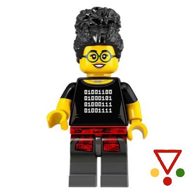 5 Programadora de la colección Minifiguras LEGO Serie 19 (71025) en ACABARAMOS.COM