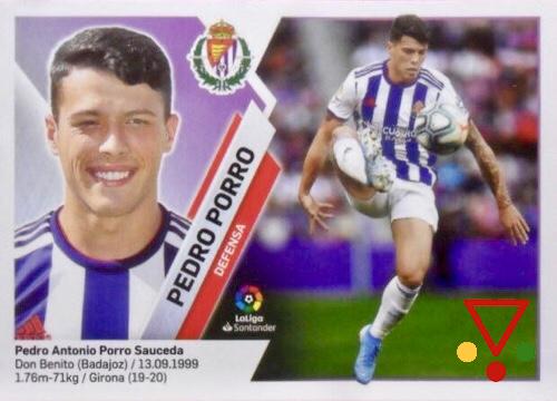 VLL3Bis Pedro Porro de la colección LIGA ESTE 2019-20 en ACABARAMOS.COM