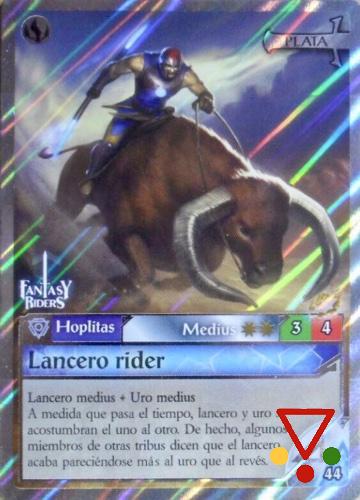 44 Lancero medius rider de la colección Fantasy Riders 2. La Invasión de los Gigantes en ACABARAMOS.COM