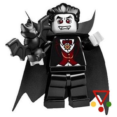 5 Vampiro de la colección Minifiguras LEGO Serie 2 (8684) en ACABARAMOS.COM