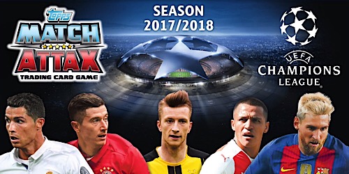 La colección UEFA Champions League 2017-18. Match Attax en ACABARAMOS.COM