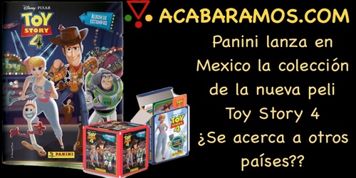 La colección Toy Story 4 en ACABARAMOS.COM