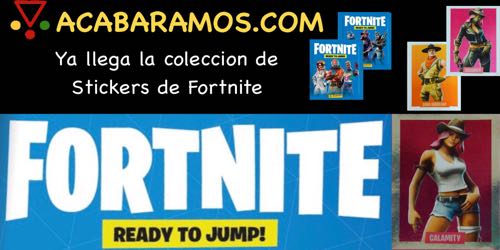 La colección Fortnite. Listo para saltar en ACABARAMOS.COM