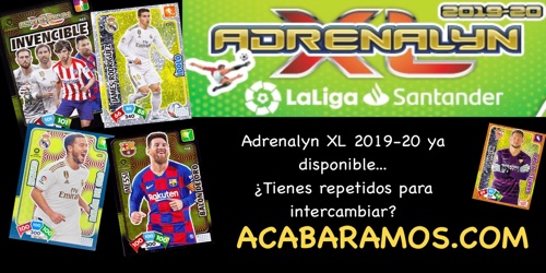 COLOCANDO CARTAS ADRENALYN XL 2019-20 Liga Santander - (2 BALÓN de